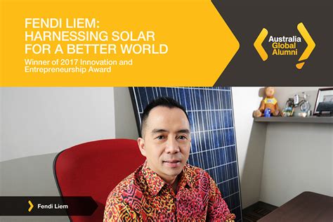 fendi liem|Fendi Liem: Winner of 2017 Innovation and Entrepreneurship.